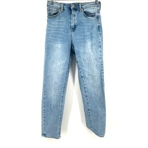 Wax Jean Womens Skinny Jeans Light Wash Stretch Denim Size 3x26